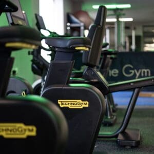 gym technogym bikes