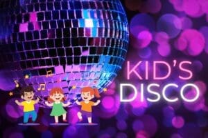kids disco graphic